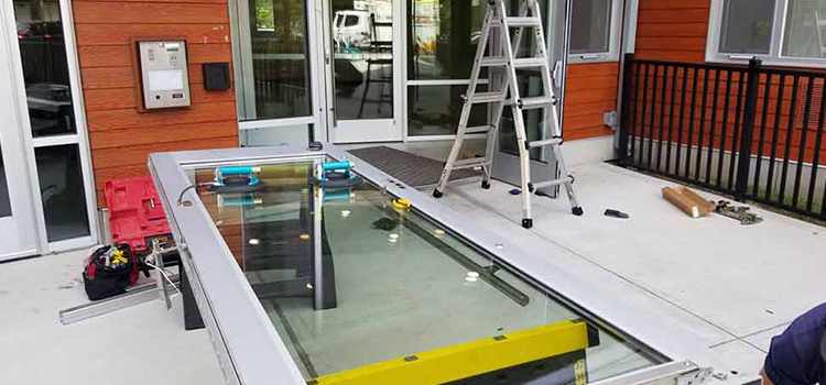 storefront door glass replacement El Rio